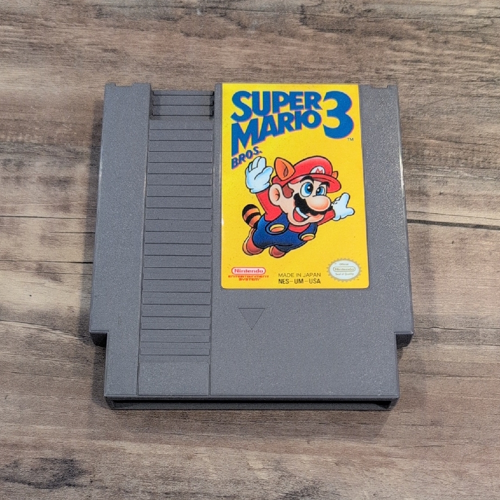 Nintendo Super Mario Bros. 3 Game Cartridge - Gray - Picture 1 of 5